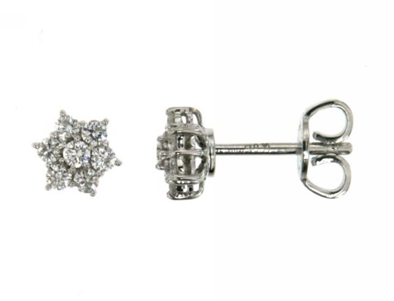 Earrings Mirco Visconti Woman in White Gold IE38/5 - IE38/5
